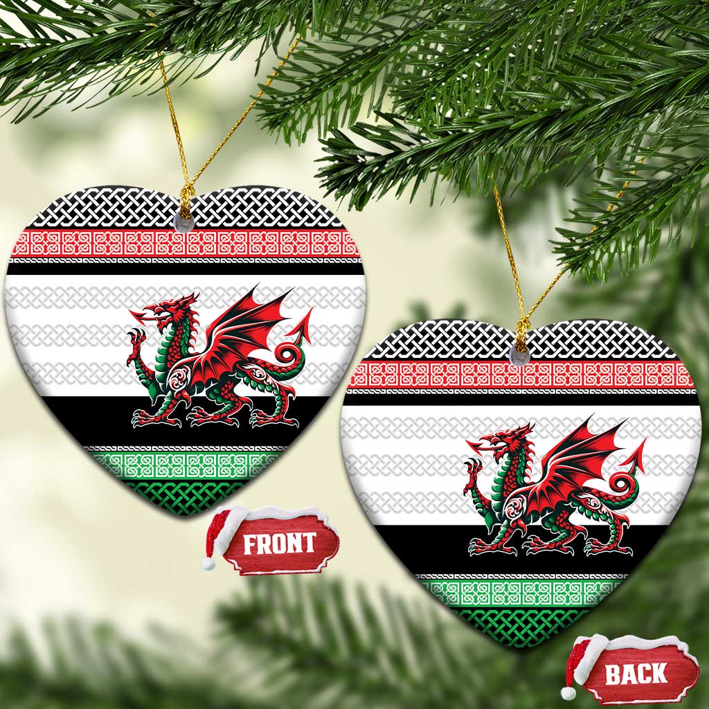 Cymru Celtic Wales Knot Ceramic Ornament Celtic Nation Heritage Pride - Wonder Print Shop