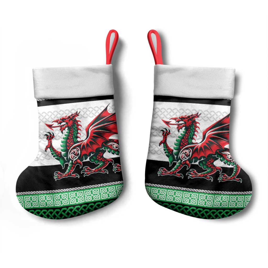 Cymru Celtic Wales Knot Christmas Stocking Celtic Nation Heritage Pride - Wonder Print Shop