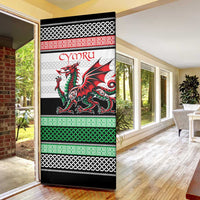 Cymru Celtic Wales Knot Door Cover Celtic Nation Heritage Pride - Wonder Print Shop