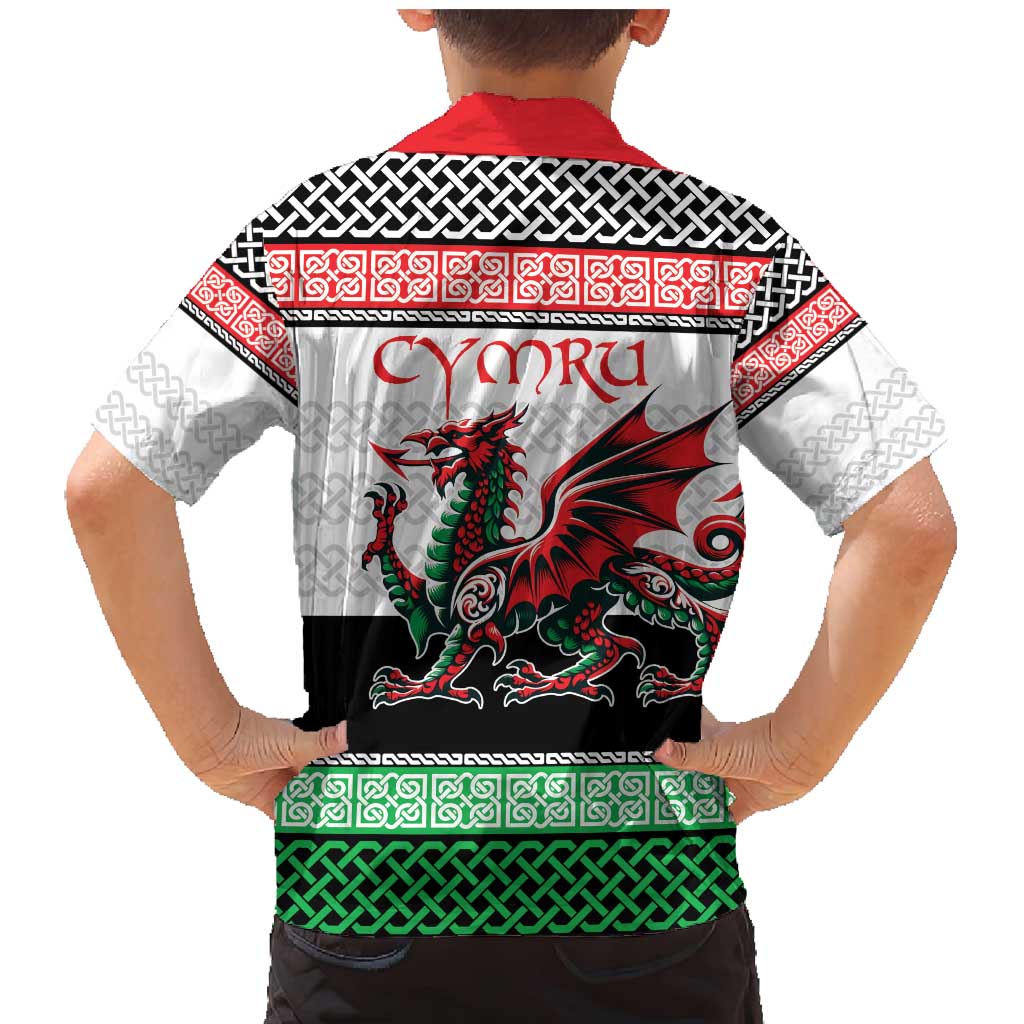 Cymru Celtic Wales Knot Family Matching Mermaid Dress and Hawaiian Shirt Celtic Nation Heritage Pride - Wonder Print Shop