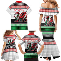 Cymru Celtic Wales Knot Family Matching Mermaid Dress and Hawaiian Shirt Celtic Nation Heritage Pride - Wonder Print Shop