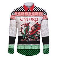 Cymru Celtic Wales Knot Family Matching Short Sleeve Bodycon Dress and Hawaiian Shirt Celtic Nation Heritage Pride - Wonder Print Shop