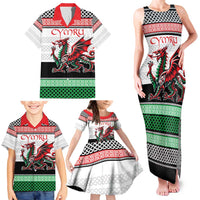 Cymru Celtic Wales Knot Family Matching Tank Maxi Dress and Hawaiian Shirt Celtic Nation Heritage Pride - Wonder Print Shop