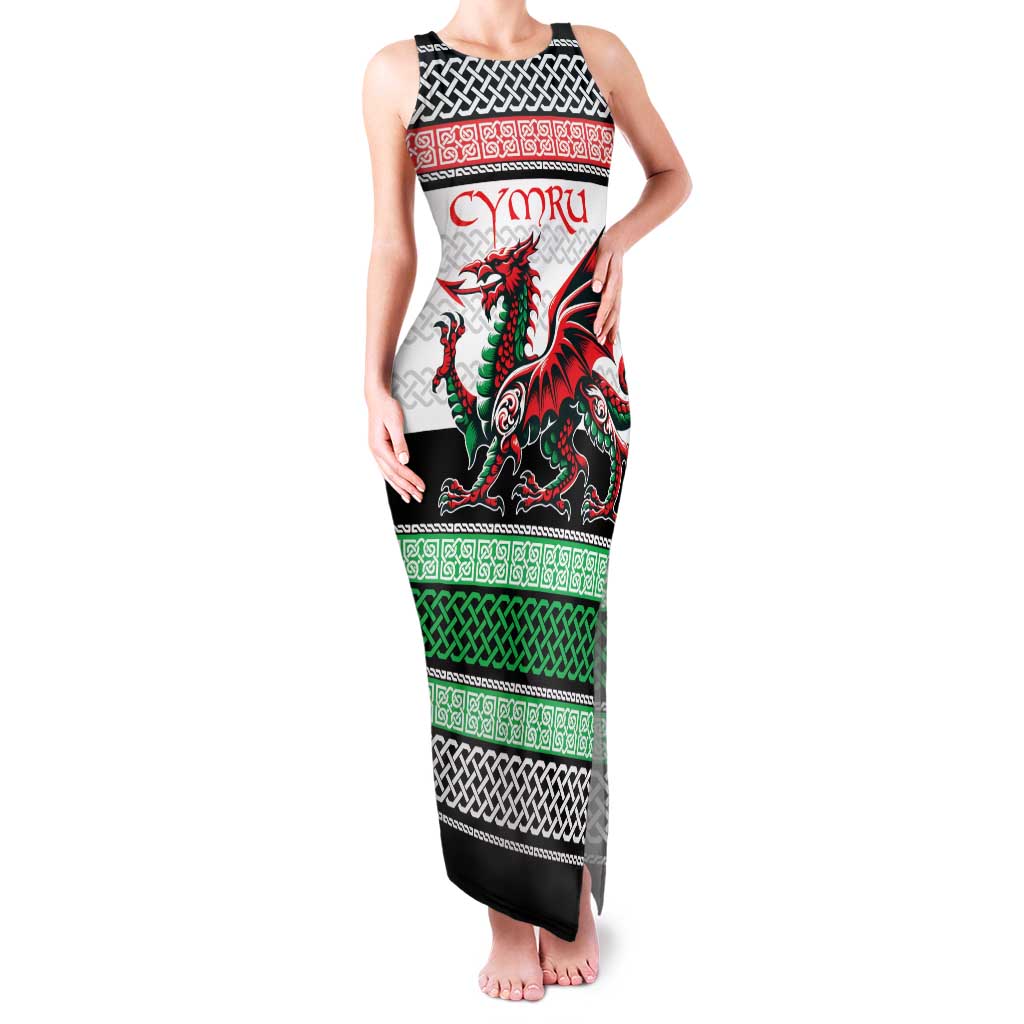 Cymru Celtic Wales Knot Family Matching Tank Maxi Dress and Hawaiian Shirt Celtic Nation Heritage Pride - Wonder Print Shop