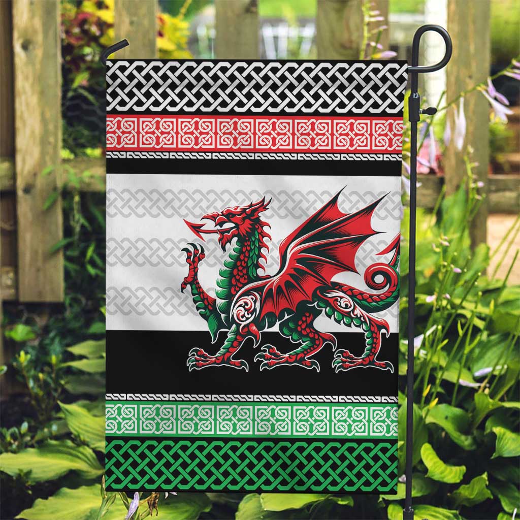 Cymru Celtic Wales Knot Garden Flag Celtic Nation Heritage Pride - Wonder Print Shop