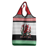 Cymru Celtic Wales Knot Grocery Bag Celtic Nation Heritage Pride - Wonder Print Shop