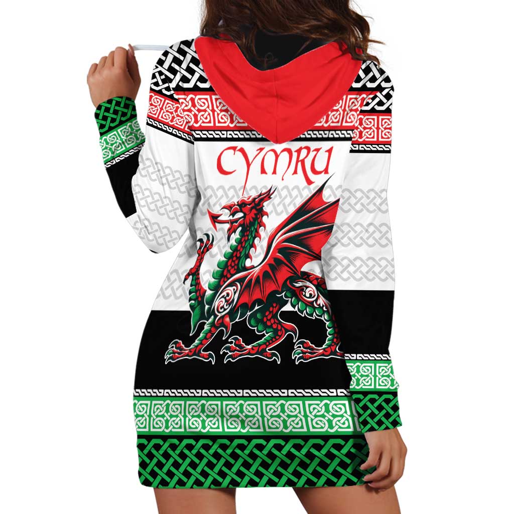 Cymru Celtic Wales Knot Hoodie Dress Celtic Nation Heritage Pride - Wonder Print Shop