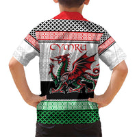 Cymru Celtic Wales Knot Kid Hawaiian Shirt Celtic Nation Heritage Pride - Wonder Print Shop