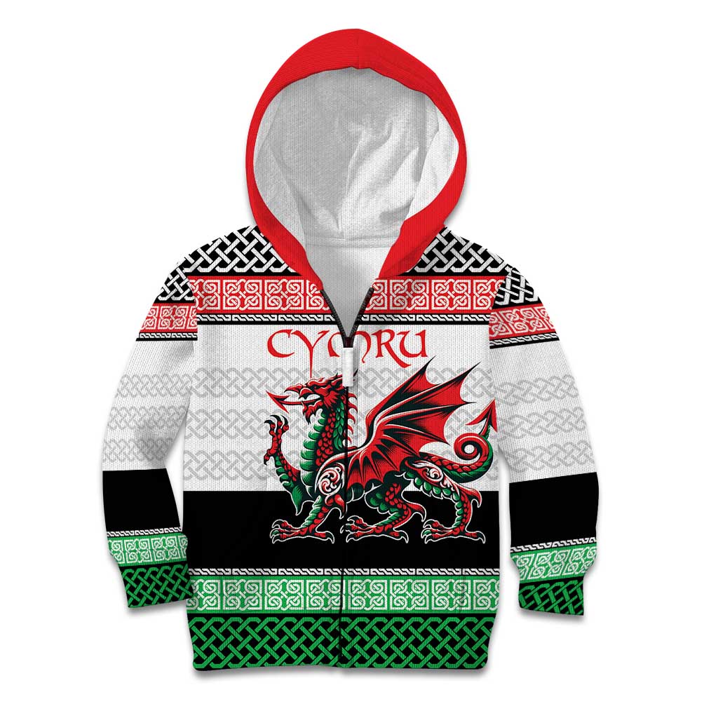 Cymru Celtic Wales Knot Kid Hoodie Celtic Nation Heritage Pride - Wonder Print Shop