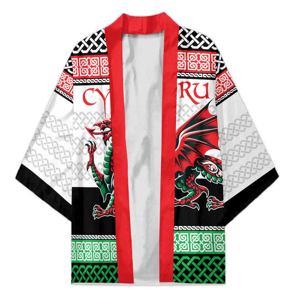 Cymru Celtic Wales Knot Kimono Celtic Nation Heritage Pride - Wonder Print Shop