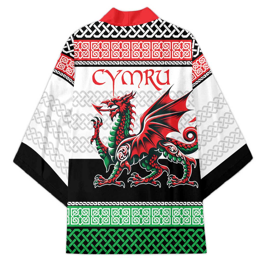 Cymru Celtic Wales Knot Kimono Celtic Nation Heritage Pride - Wonder Print Shop