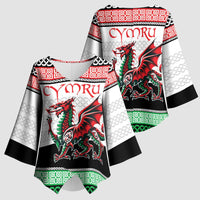 Cymru Celtic Wales Knot Kimono Sleeve Blouse Celtic Nation Heritage Pride - Wonder Print Shop