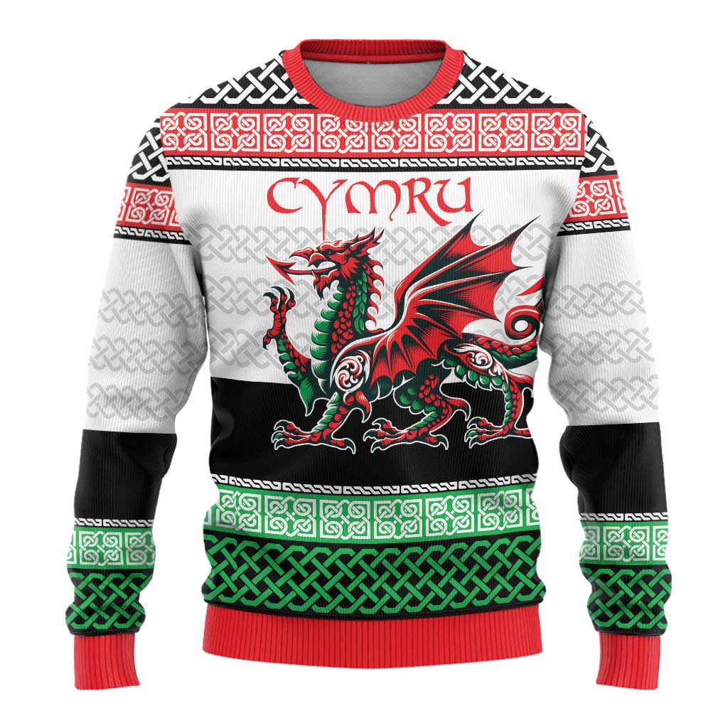 Cymru Celtic Wales Knot Ugly Christmas Sweater Celtic Nation Heritage Pride - Wonder Print Shop