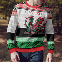 Cymru Celtic Wales Knot Ugly Christmas Sweater Celtic Nation Heritage Pride - Wonder Print Shop