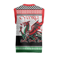Cymru Celtic Wales Knot Christmas Knitted V-Neck Vest Celtic Nation Heritage Pride - Wonder Print Shop