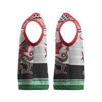 Cymru Celtic Wales Knot Christmas Knitted V-Neck Vest Celtic Nation Heritage Pride - Wonder Print Shop