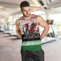 Cymru Celtic Wales Knot Men Tank Top Celtic Nation Heritage Pride - Wonder Print Shop