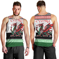 Cymru Celtic Wales Knot Men Tank Top Celtic Nation Heritage Pride - Wonder Print Shop