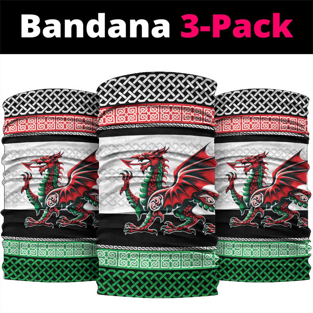 Cymru Celtic Wales Knot Neck Gaiter Celtic Nation Heritage Pride - Wonder Print Shop