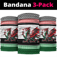 Cymru Celtic Wales Knot Neck Gaiter Celtic Nation Heritage Pride - Wonder Print Shop