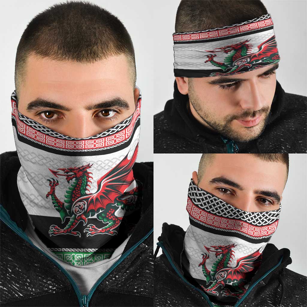Cymru Celtic Wales Knot Neck Gaiter Celtic Nation Heritage Pride - Wonder Print Shop