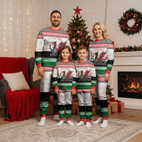 Cymru Celtic Wales Knot Christmas Pajama Set Celtic Nation Heritage Pride - Wonder Print Shop