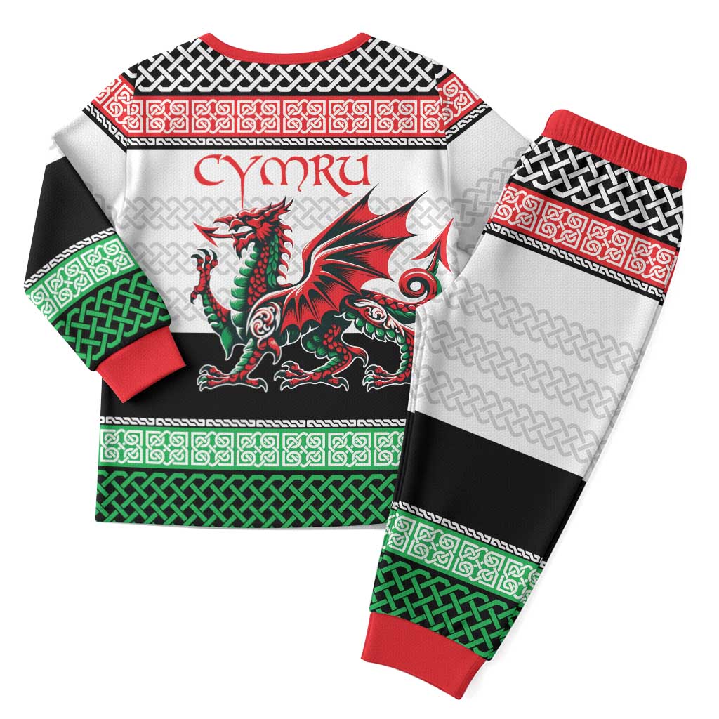 Cymru Celtic Wales Knot Christmas Pajama Set Celtic Nation Heritage Pride - Wonder Print Shop