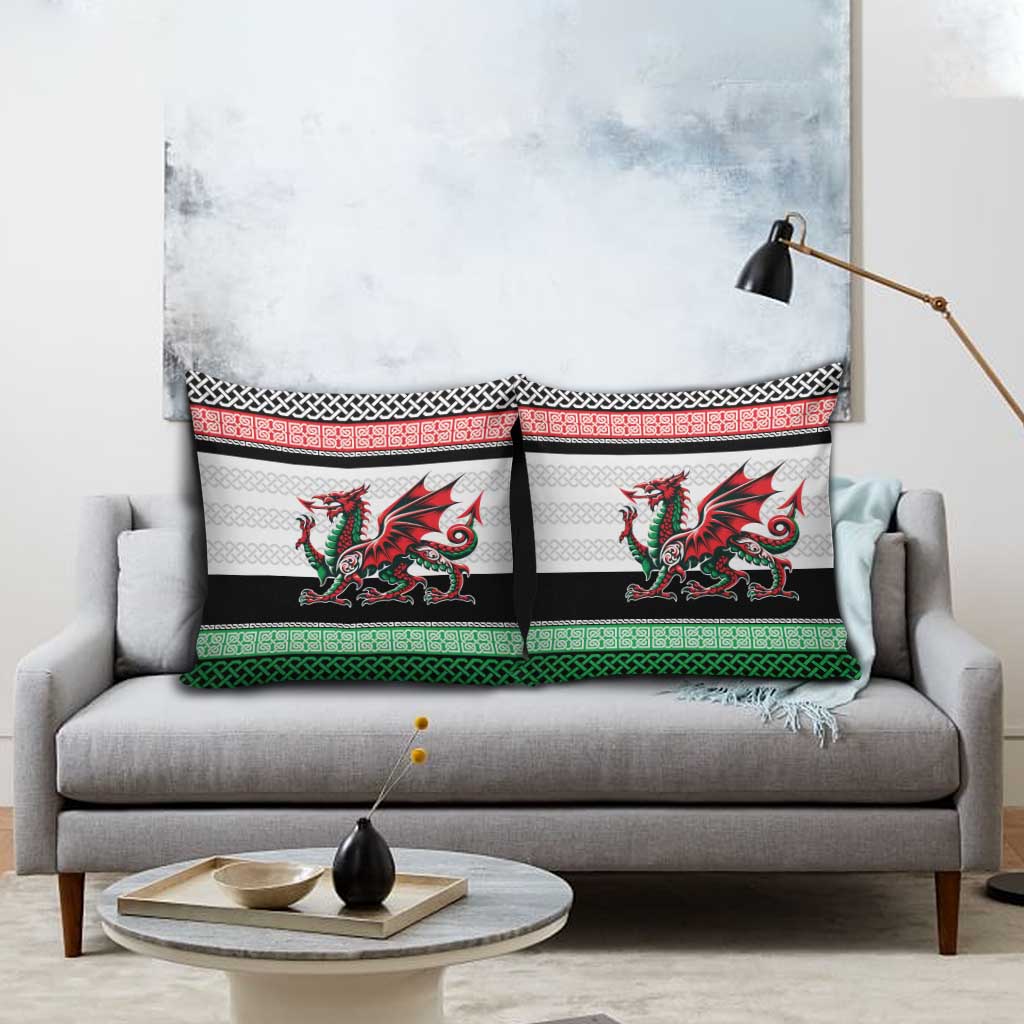 Cymru Celtic Wales Knot Pillow Cover Celtic Nation Heritage Pride - Wonder Print Shop