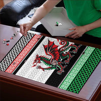 Cymru Celtic Wales Knot Puzzle Celtic Nation Heritage Pride - Wonder Print Shop