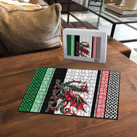 Cymru Celtic Wales Knot Puzzle Celtic Nation Heritage Pride - Wonder Print Shop