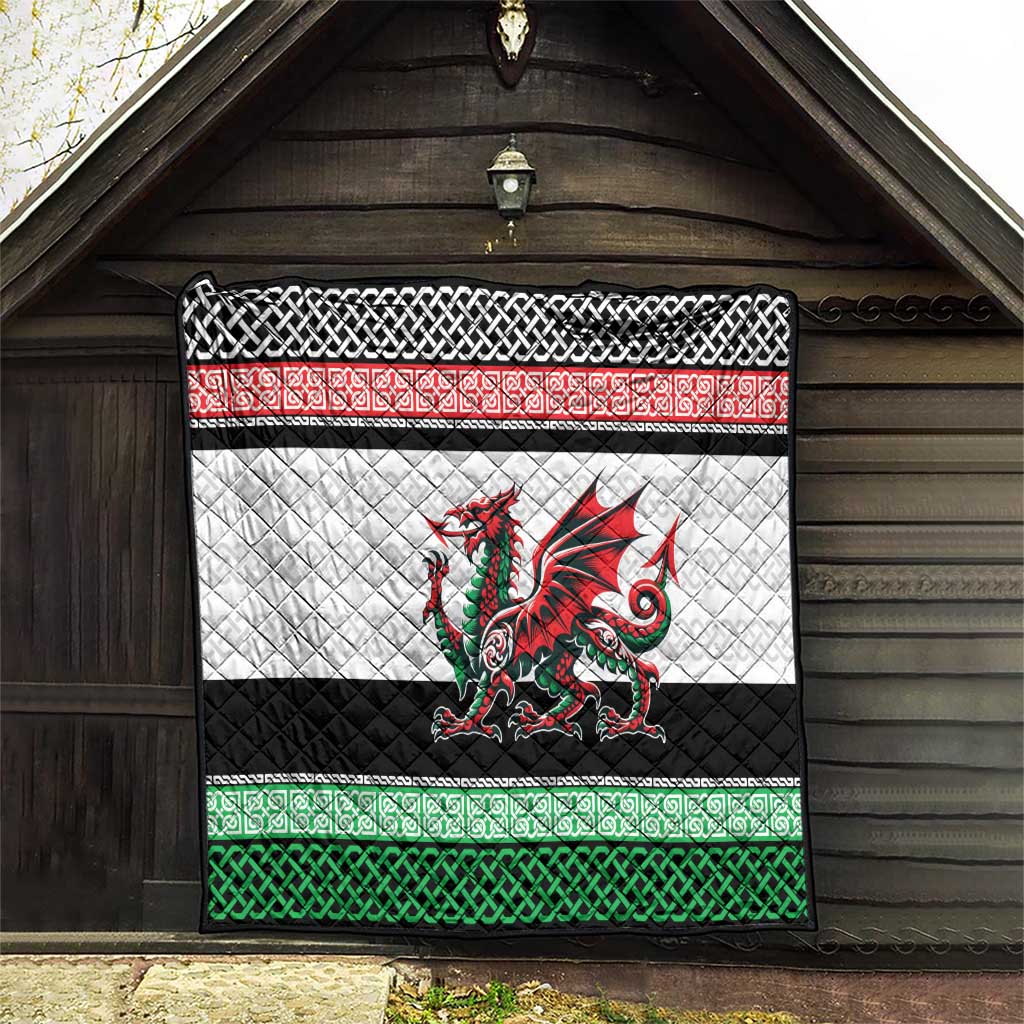 Cymru Celtic Wales Knot Quilt Celtic Nation Heritage Pride - Wonder Print Shop