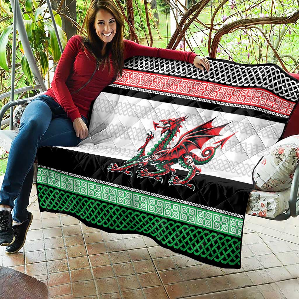 Cymru Celtic Wales Knot Quilt Celtic Nation Heritage Pride - Wonder Print Shop