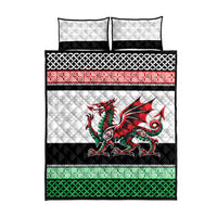 Cymru Celtic Wales Knot Quilt Bed Set Celtic Nation Heritage Pride - Wonder Print Shop