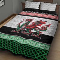 Cymru Celtic Wales Knot Quilt Bed Set Celtic Nation Heritage Pride - Wonder Print Shop