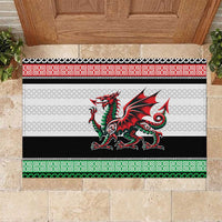 Cymru Celtic Wales Knot Rubber Doormat Celtic Nation Heritage Pride - Wonder Print Shop