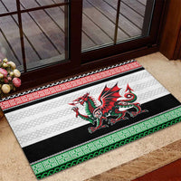 Cymru Celtic Wales Knot Rubber Doormat Celtic Nation Heritage Pride - Wonder Print Shop