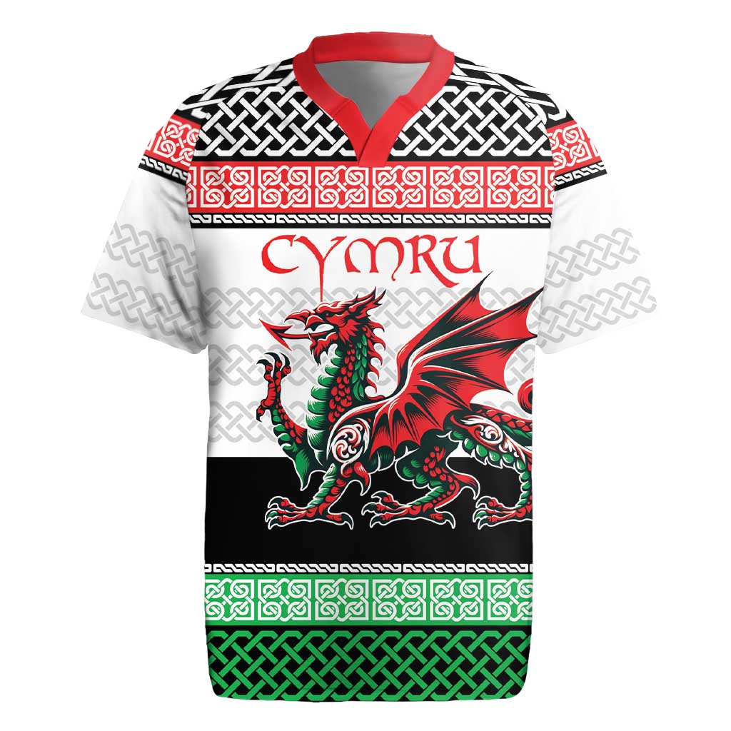 Cymru Celtic Wales Knot Rugby Jersey Celtic Nation Heritage Pride - Wonder Print Shop