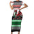 Cymru Celtic Wales Knot Short Sleeve Bodycon Dress Celtic Nation Heritage Pride - Wonder Print Shop