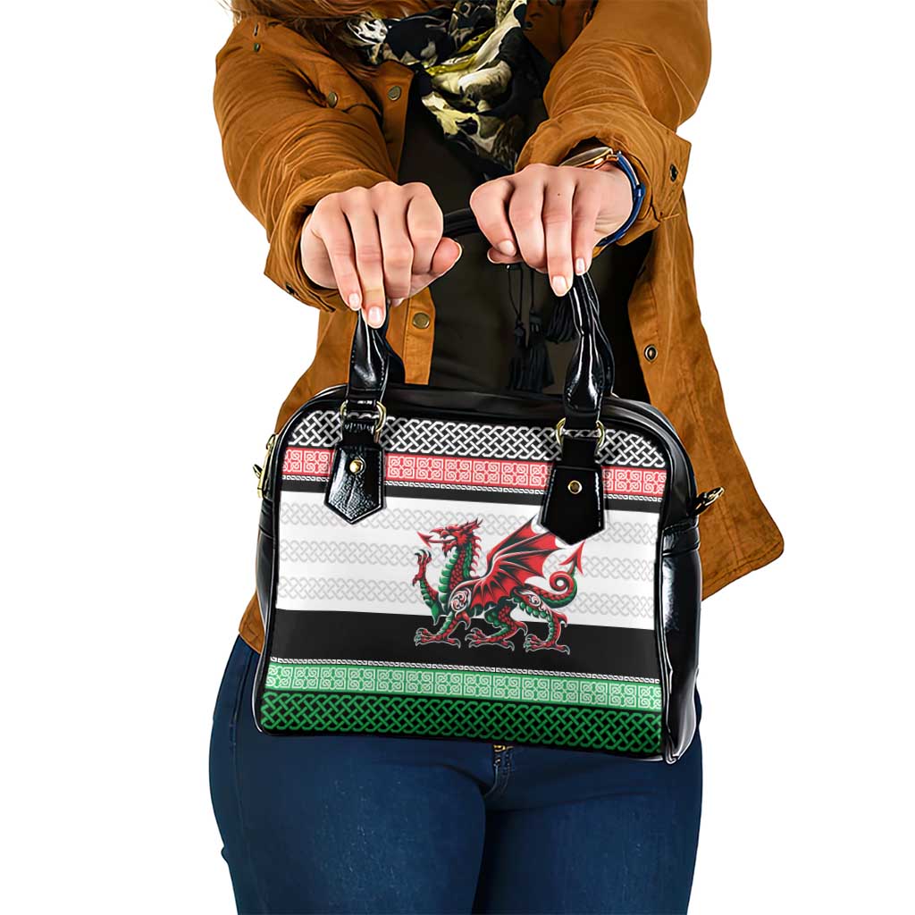 Cymru Celtic Wales Knot Shoulder Handbag Celtic Nation Heritage Pride - Wonder Print Shop