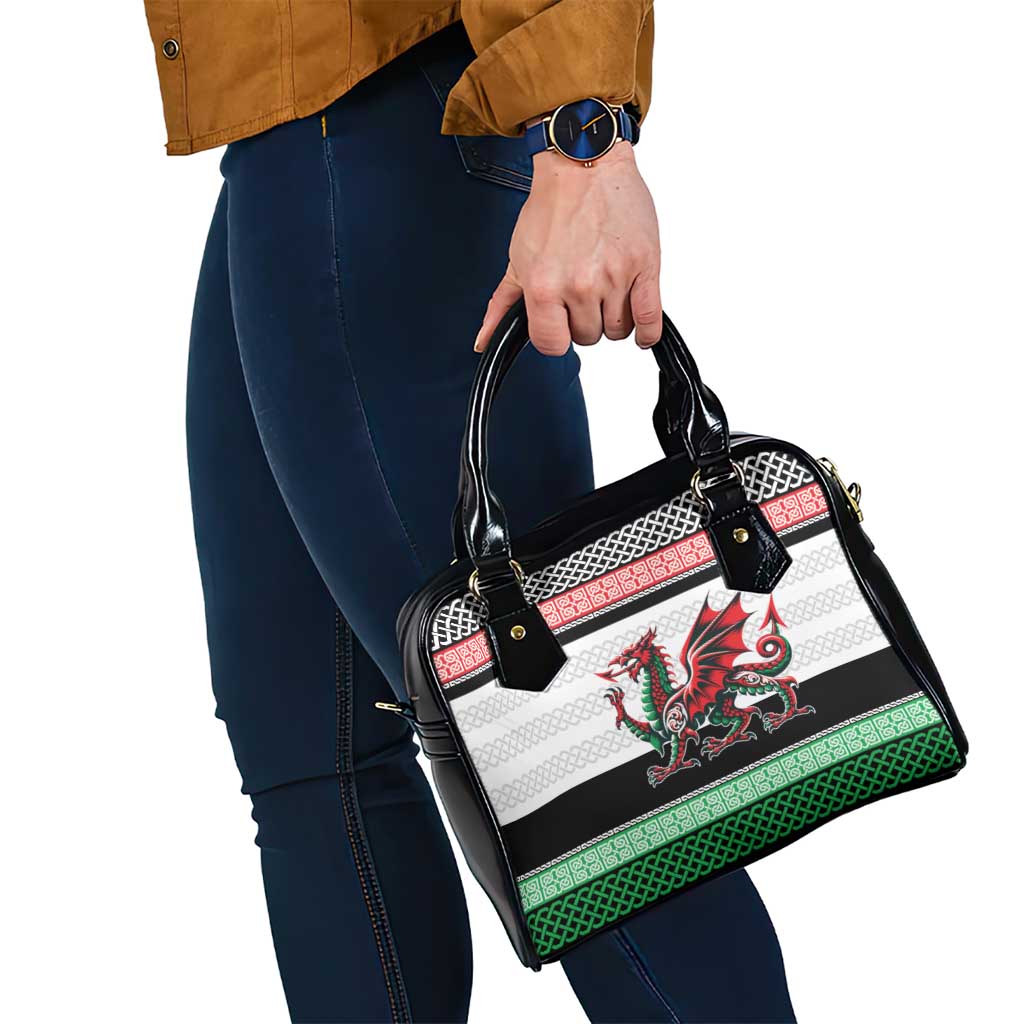 Cymru Celtic Wales Knot Shoulder Handbag Celtic Nation Heritage Pride - Wonder Print Shop