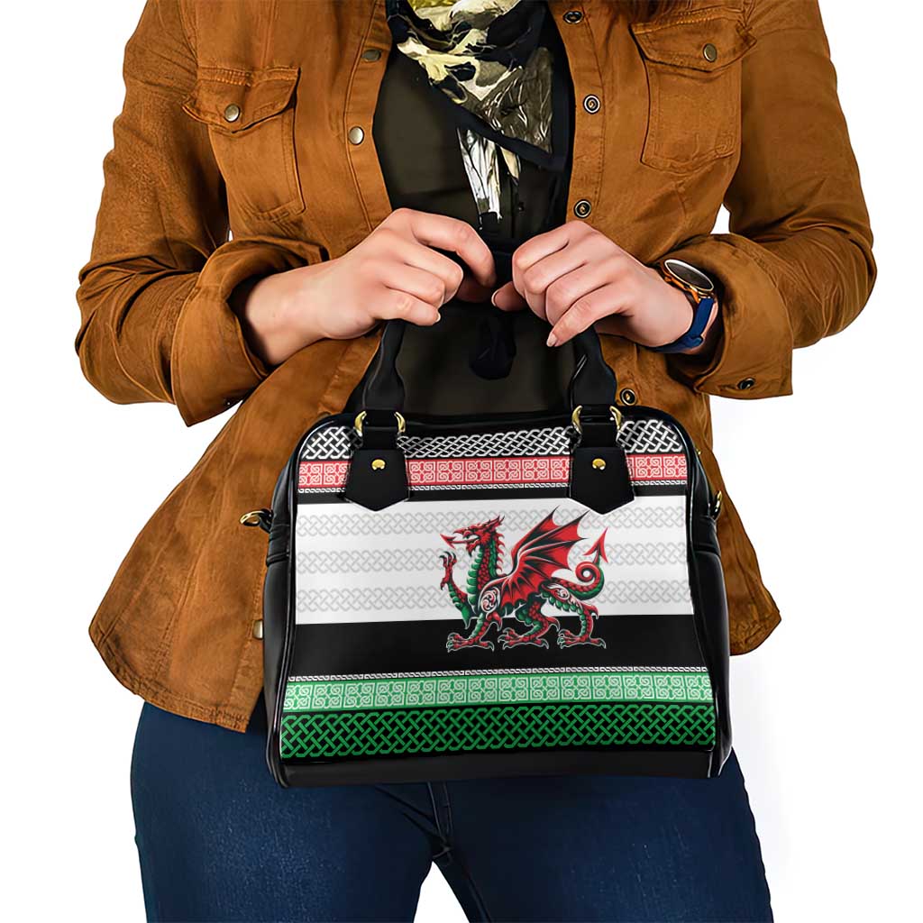 Cymru Celtic Wales Knot Shoulder Handbag Celtic Nation Heritage Pride - Wonder Print Shop