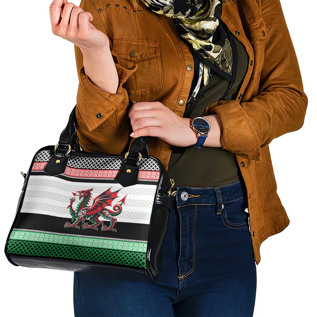 Cymru Celtic Wales Knot Shoulder Handbag Celtic Nation Heritage Pride - Wonder Print Shop