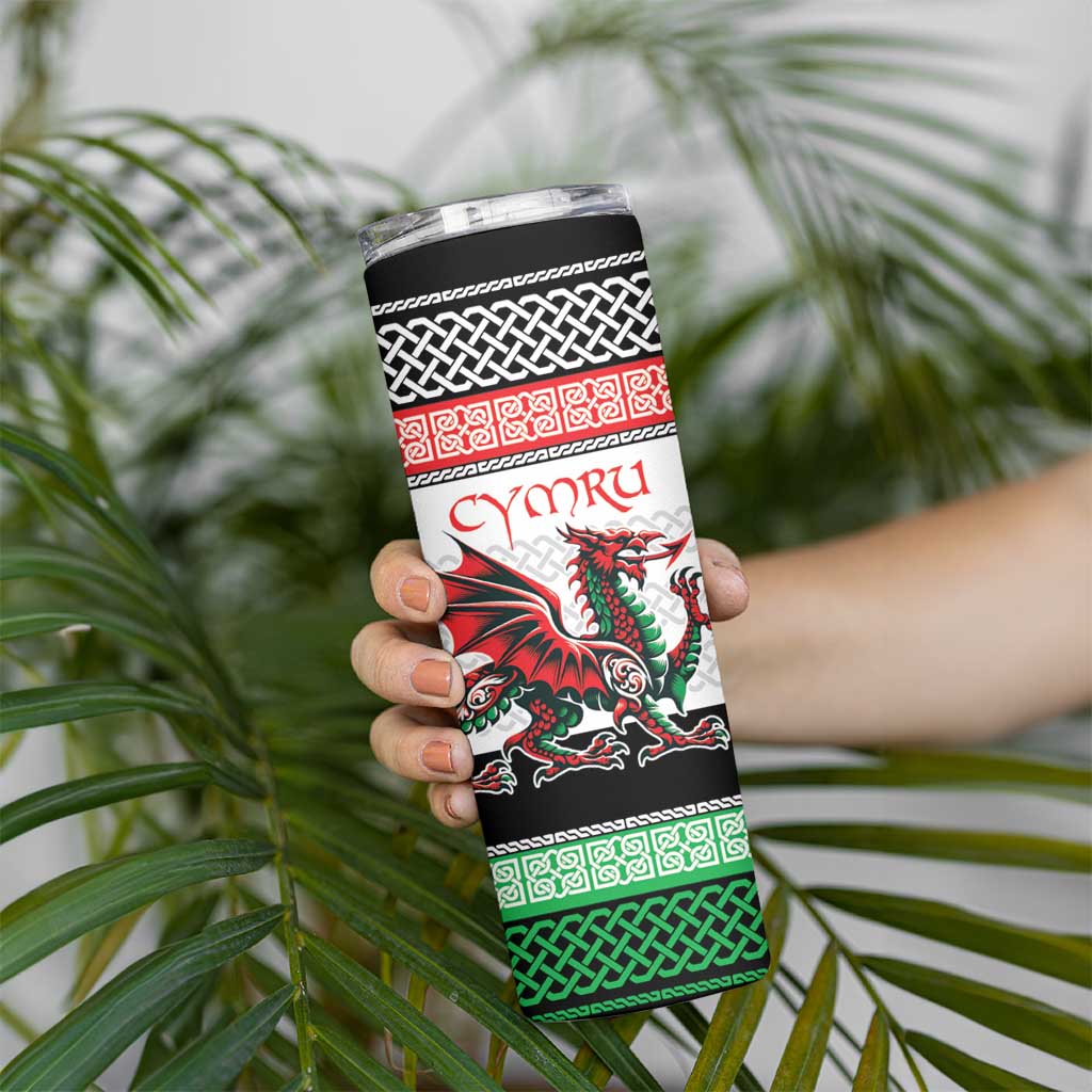 Cymru Celtic Wales Knot Skinny Tumbler Celtic Nation Heritage Pride - Wonder Print Shop