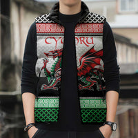 Cymru Celtic Wales Knot Sleeveless Puffer Jacket Celtic Nation Heritage Pride - Wonder Print Shop