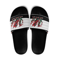 Cymru Celtic Wales Knot Slide Sandals Celtic Nation Heritage Pride - Wonder Print Shop