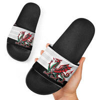 Cymru Celtic Wales Knot Slide Sandals Celtic Nation Heritage Pride - Wonder Print Shop