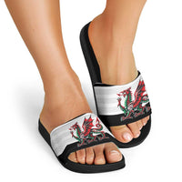 Cymru Celtic Wales Knot Slide Sandals Celtic Nation Heritage Pride - Wonder Print Shop