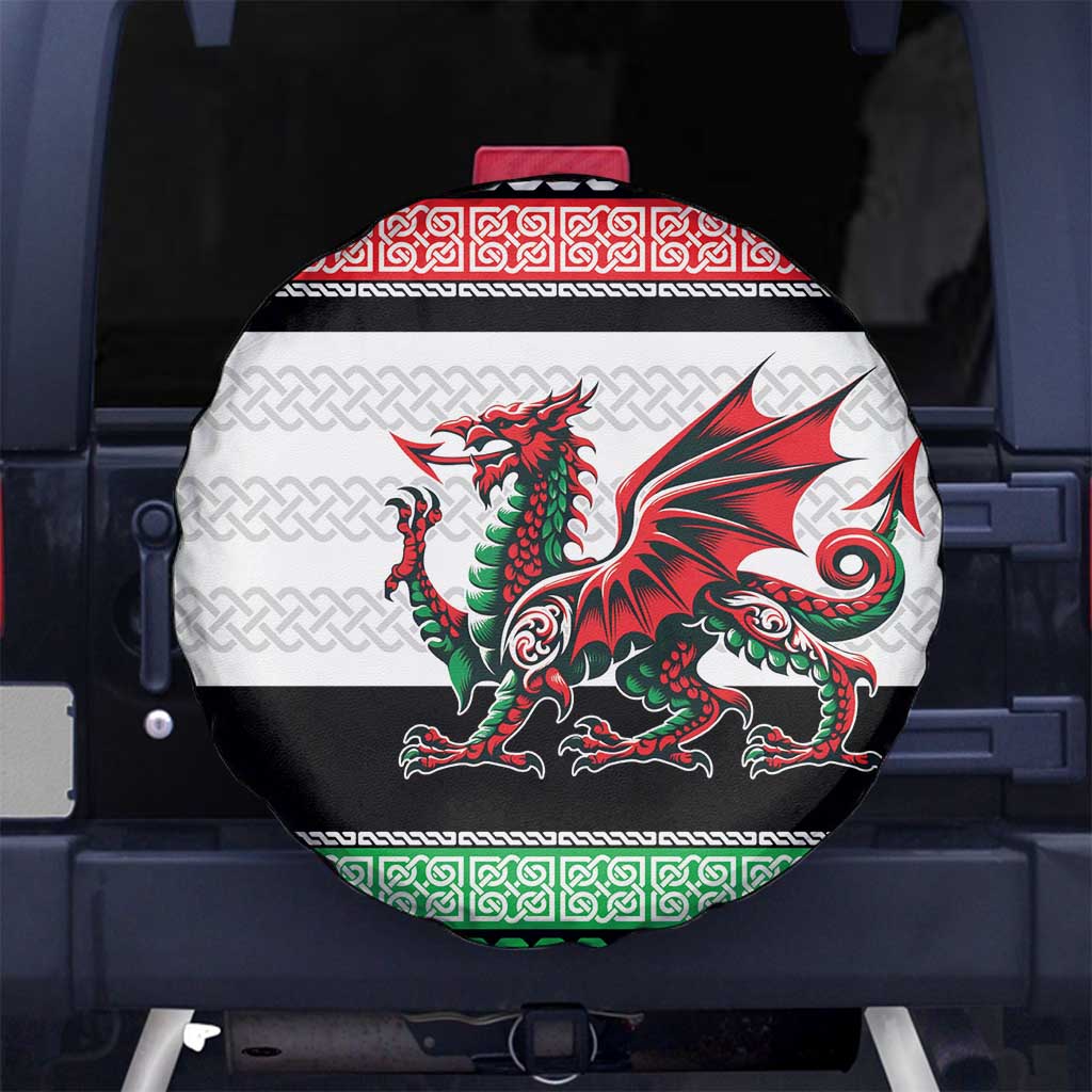 Cymru Celtic Wales Knot Spare Tire Cover Celtic Nation Heritage Pride - Wonder Print Shop