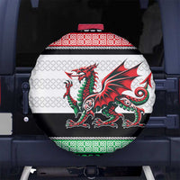 Cymru Celtic Wales Knot Spare Tire Cover Celtic Nation Heritage Pride - Wonder Print Shop