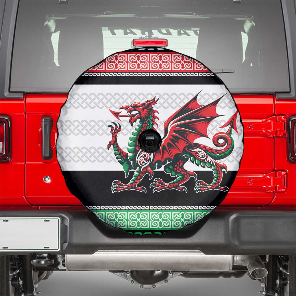 Cymru Celtic Wales Knot Spare Tire Cover Celtic Nation Heritage Pride - Wonder Print Shop